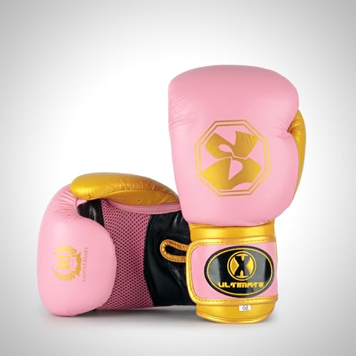 Gants de boxe Ultimate X cuir Sidekick homme femme 283,5g 340,2g 396,9g 453,6g