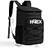HZEX 25L Insulated Cooler Backpack – Leak Proof Travel Back Pack Cooler for Hiking, Camping, Beach, Picnic & Outdoor Adventures – Large Capacity Soft Cooler Bag for Men & Women, Keep Food - Drink Cold