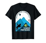Camino Portugues a Caballo Santiago de Compostela Camiseta