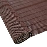 [Protection de la vie privée] : les stores en bambou à la mode conviennent à toutes les fenêtres ordinaires. Bien qu'opaques, ils peuvent laisser passer la lumière du soleil et bien la filtrer. Ils offrent également une protection de la vie privée pour éviter la poussière.