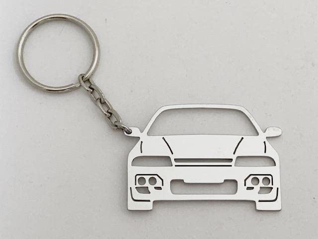 GTRグッズ 本 ピンズ キーホルダー 日産NISSAN スカイライン GTR 3D キーリング 日産スカイライン GT-R (BNR34) 3000個限定