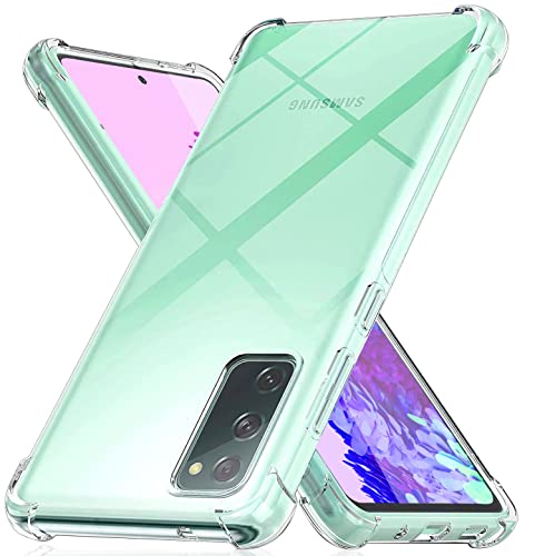 RKINC Coque pour Samsung Galaxy M23 5G, Transparente Absorption des Chocs Coussin d'angle Housse Bumper avec Panneau Arrière en PC Dur et Cadre Renforcé en TPU Souple Cover