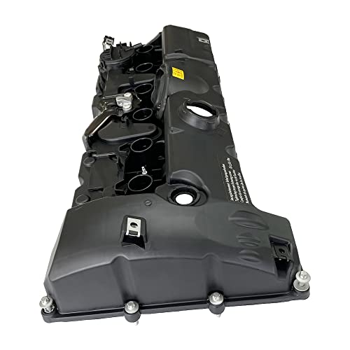 Sumyola 11127552281 Engine Valve Cylinder Head Cover For Bmw N52 E70 E82 E90 E91 128I Z4 X3 X5 128I 328I 528I 328Xi 528Xi 328I Xdrive 528I Xdrive Replaces# 11127582245 #TOP2