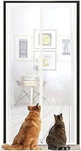 Tylxayoxa Pet Screen Tür mit Reißverschluss 120x220