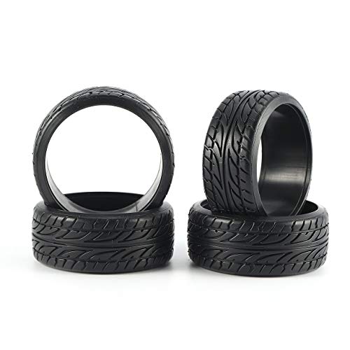DBSUFV 4 Pezzi 1/10 Pneumatici per Auto da Strada