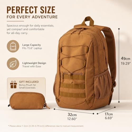 Fyvola 26L Tactical Laptop Backpack