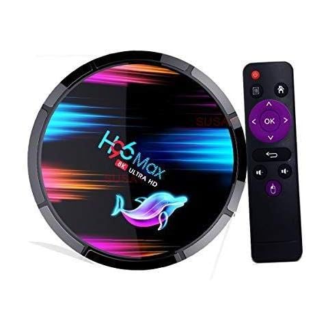 Android 9.0 TV Box 4GB RAM 64GB ROM H96 Max Smart TV Box Amlogic S905X3 Quad-core 8K/1000M LAN/1080P/USB 3.0/H.265/WIFI 2.4G/5G Android TV Box Media Player Cover