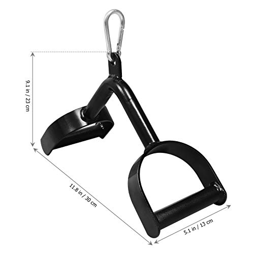 Cabo de máquina Besportble, cabo de máquina de remo para exercícios de barra, academia, musculação,