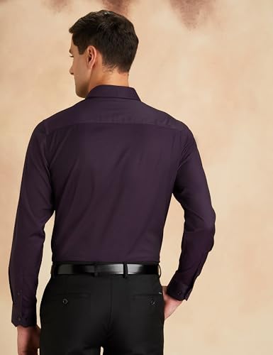 Image of Symbol Premium Men's Wrinkle-Resistant Regular Fit Cotton Formal Shirt