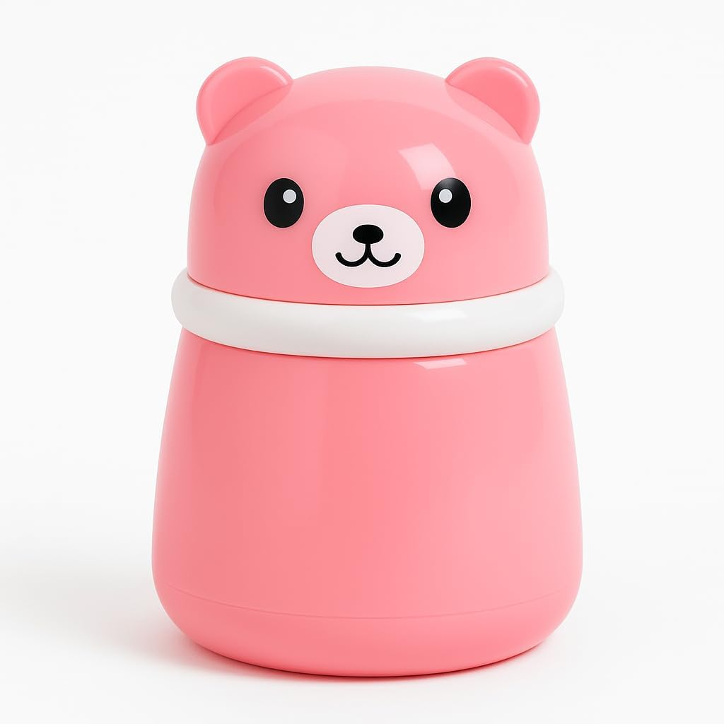 Portable Baby Skin Care Baby Powder Puff With Box Holder Container For New Born & Kids For Baby Face & Body (PINK)-image-25