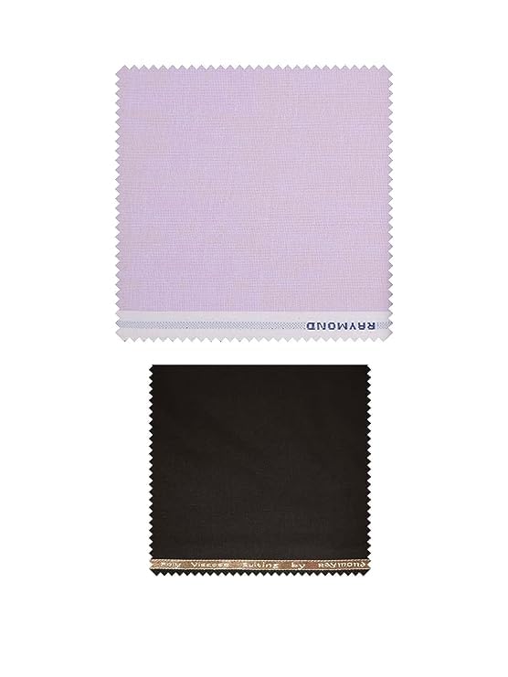 raymond Trouser- Shirt Fabric Combo Box (Multicolour, Unstitched, All Weather Fabric) (BROWN PANT+PURPLE SHIRT)-picture-43
