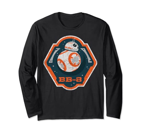 T-shirt Star Wars BB-8 à manches longues pour les fans de la saga