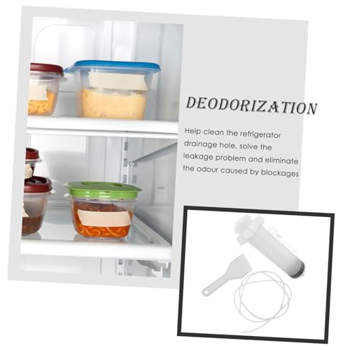 Juego de 4 piezas para destapar orificios de drenaje de refrigerador, limpiadores de tubos para fregadero, sin cepillo incluido miniatura 5