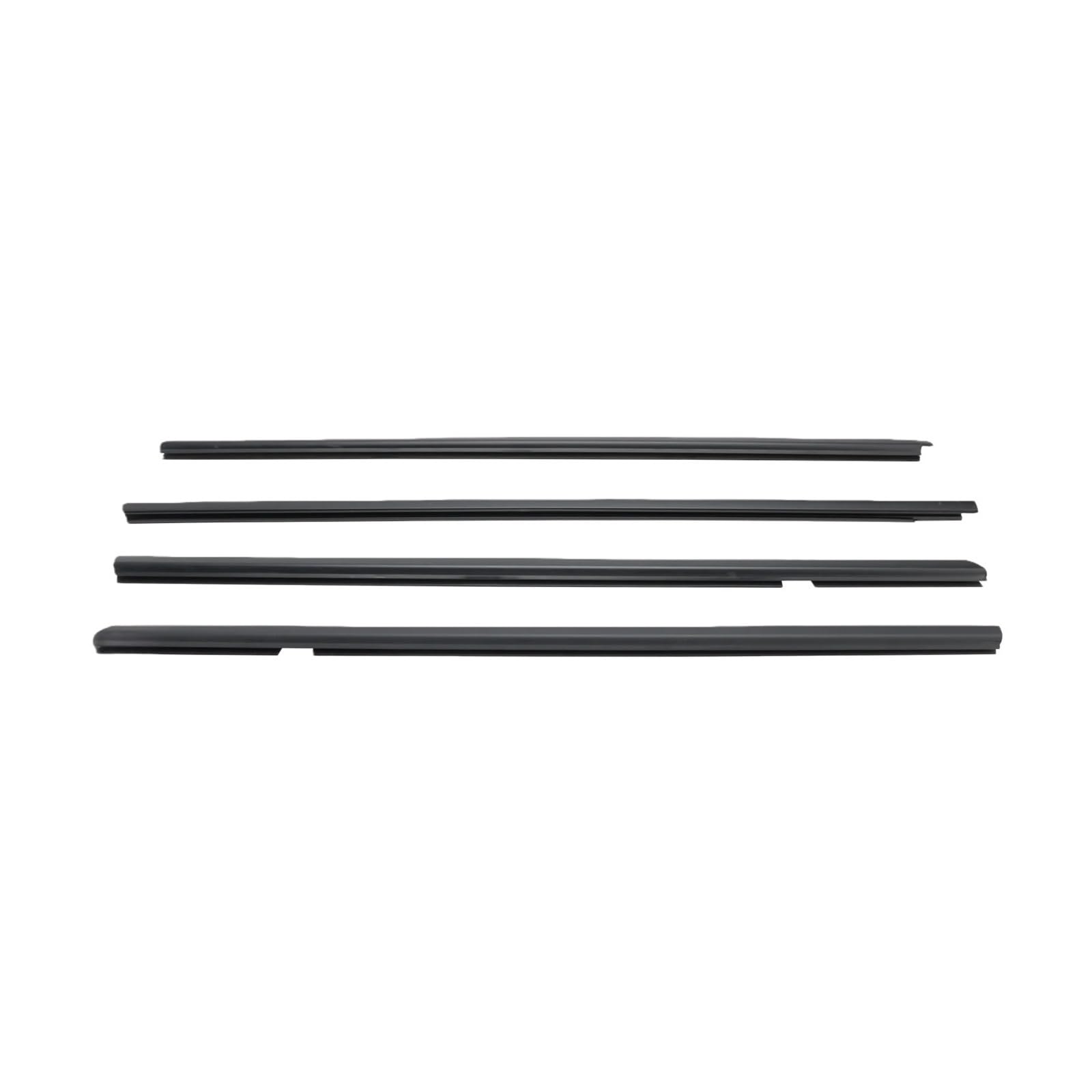 4PCS Outside Window Moulding Weatherstrip Compatible with Honda Insight 2010-2014