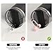 MOLOSLEEVE 21 Colors Straw Toppers Include A Set of Leak-proof Plugs, for Stanley Straw Covers Cap for Stanley Cup 2.0 30oz, 40oz, Silicone, Dust-Proof （Light Pink）