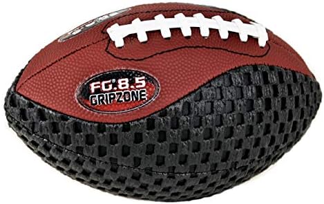 fun gripper-Grip Zone 8.5 inch Pee Wee Traditional Football, Black, Brown by: Saturnian I P.E Supplier