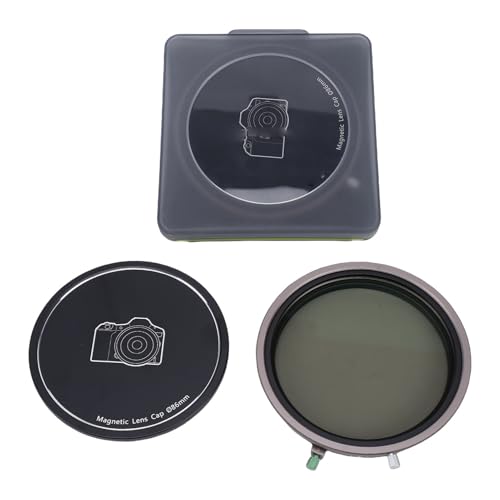 Filtro de Lente Magnético ND Variable CPL Ajustable y Filtro de Difusión Negro para Cámara