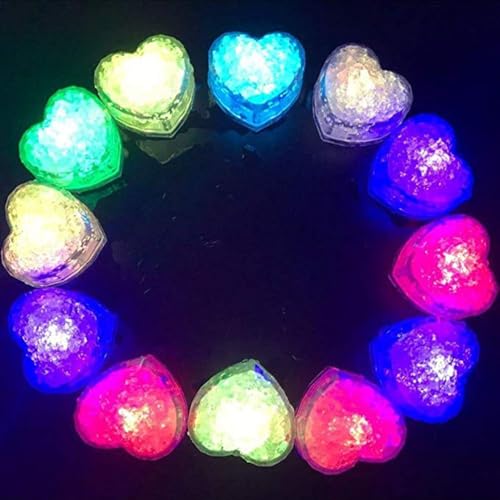 LED Cubos de Hielo Corazón 12 Piezas para Eventos miniatura 5