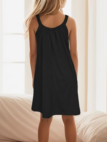 Girl's Beach Swim Cover Up Summer Sleeveless Tank Halter Dresses4