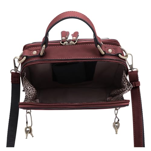 Image of JESSIE & JAMES PANDORA Compact Concealed Carry Crossbody Satchel Purse
