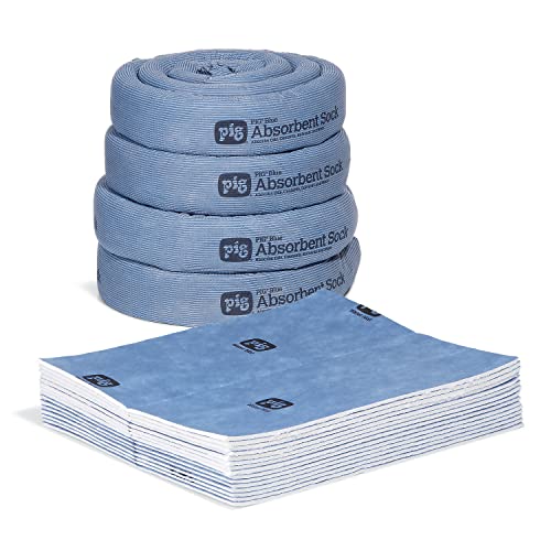 Image of PIG Water Absorbing Kit - Absorbs up to 12 Gallons per kit - Blue - PM50492