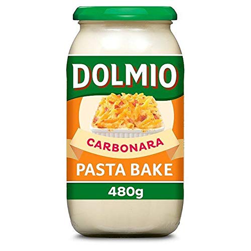 Dolmio Pasta Bake Sauce For Carbonara Sauce 480G Cover