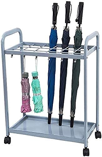 Baril de parapluie tout en métal étagère de rangement domestique