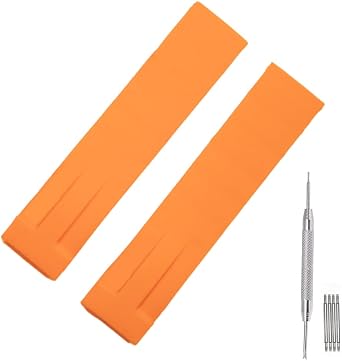 Silicone Rubber Watch Band Strap Compatible with Tissot T-Race | 21mm T-Race Watch Band