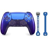 【純正品】DualSense ワイヤレスコントローラー クロマ インディゴ（CFI-ZCT1J11） 【Amazon.co.jp限定】 アストロボットデザイン コードホルダー 付