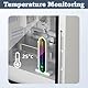Höhenverstellbare RGB-GPU-Unterstützung mit integrierter Temperaturanzeige, 3-poliger 5-V-PC-Grafikkartenständer, Anti-Durchhang-Halterung und Magnetfuß