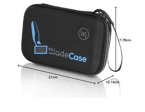Wicked Chili Hoes compatibel met Phillips OneBlade: beschermhoes voor scheerapparaat, opzetstukken en reservemesjes, trimmer, reistas, beschermhoes compatibel met OneBlade QP2530 en QP2-serie - Afbeelding 4