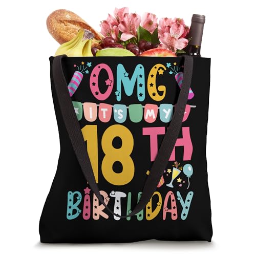Bolso tote retro con estrella para cumpleaños número 18 miniatura 4