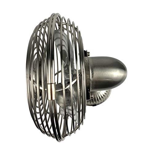 Hunter Retro Brushed Nickel USB Personal Fan #TOP14