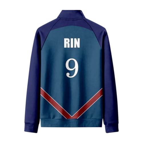 Blue Lock Rin Itoshi Unisex Jacket Sweatshirt Merch3