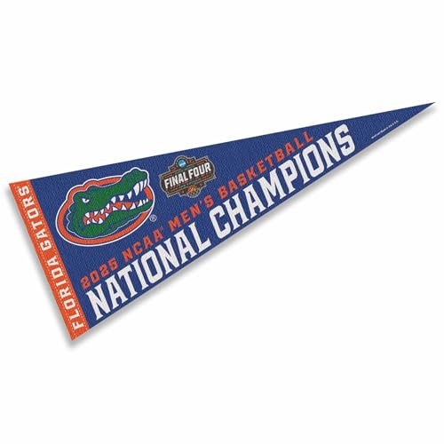 WinCraft Florida Gators Pennant 2025 Basketball National Champions Banner