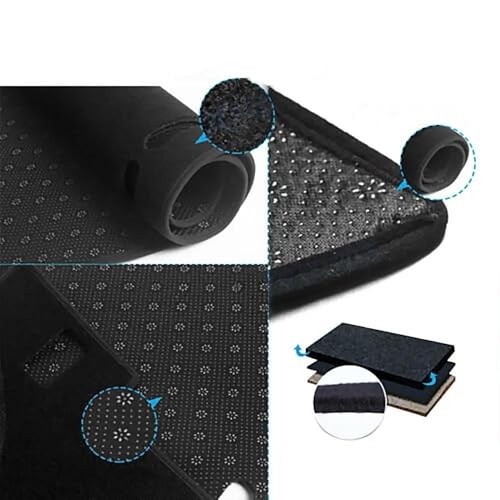 Alfombrilla salpicadero para GMC Sierra 1500 2500 3500 2007-2013 4