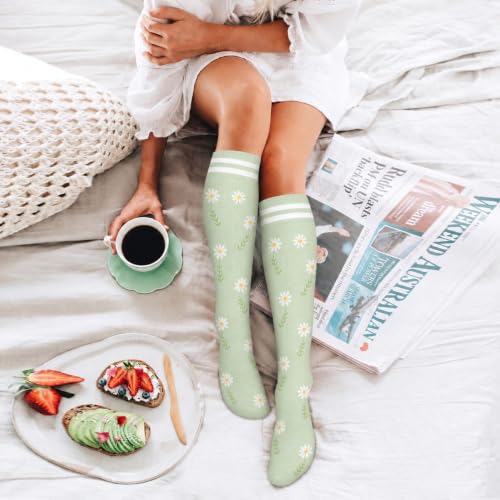 Image of 6 Pack Copper Compression Socks for Women and Men Circulation-Best Support for Medical,Running,Nursing,Athletic
