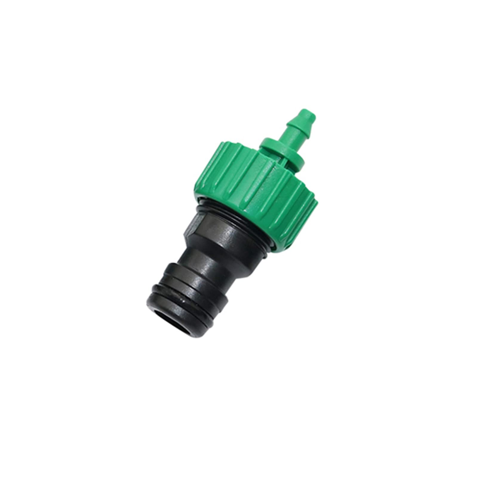 Garden Plumbing Garden Straight Connector Kit with 4mm Or 8mm Barbed Connector 10 Sets of Greenhouse Irrigation Hose Quick Connector (Color : Green)