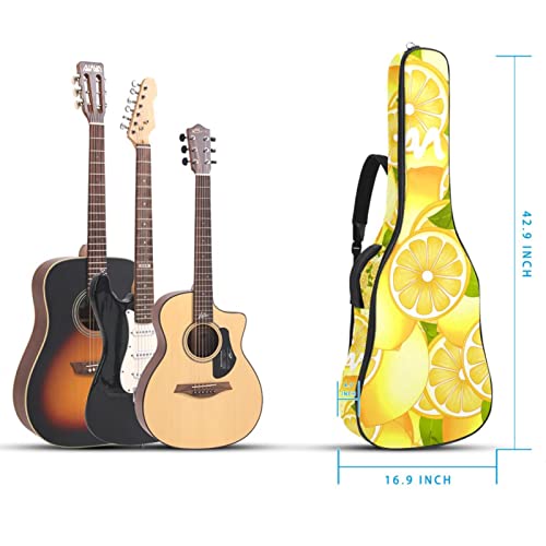 Lemons Étui de protection rembourré pour guitare acoustique classique, Multicolore 02, 42.9×16.9×4.7 in, Organiseur de… - Les Beatles, Paul McCartney, John Lennon, RIngo Starr, George Harrison Lemons Étui de protection rembourré pour guitare acoustique classique, Multicolore 02, 42.9x16.9x4.7 in, Organiseur de… – Image 6