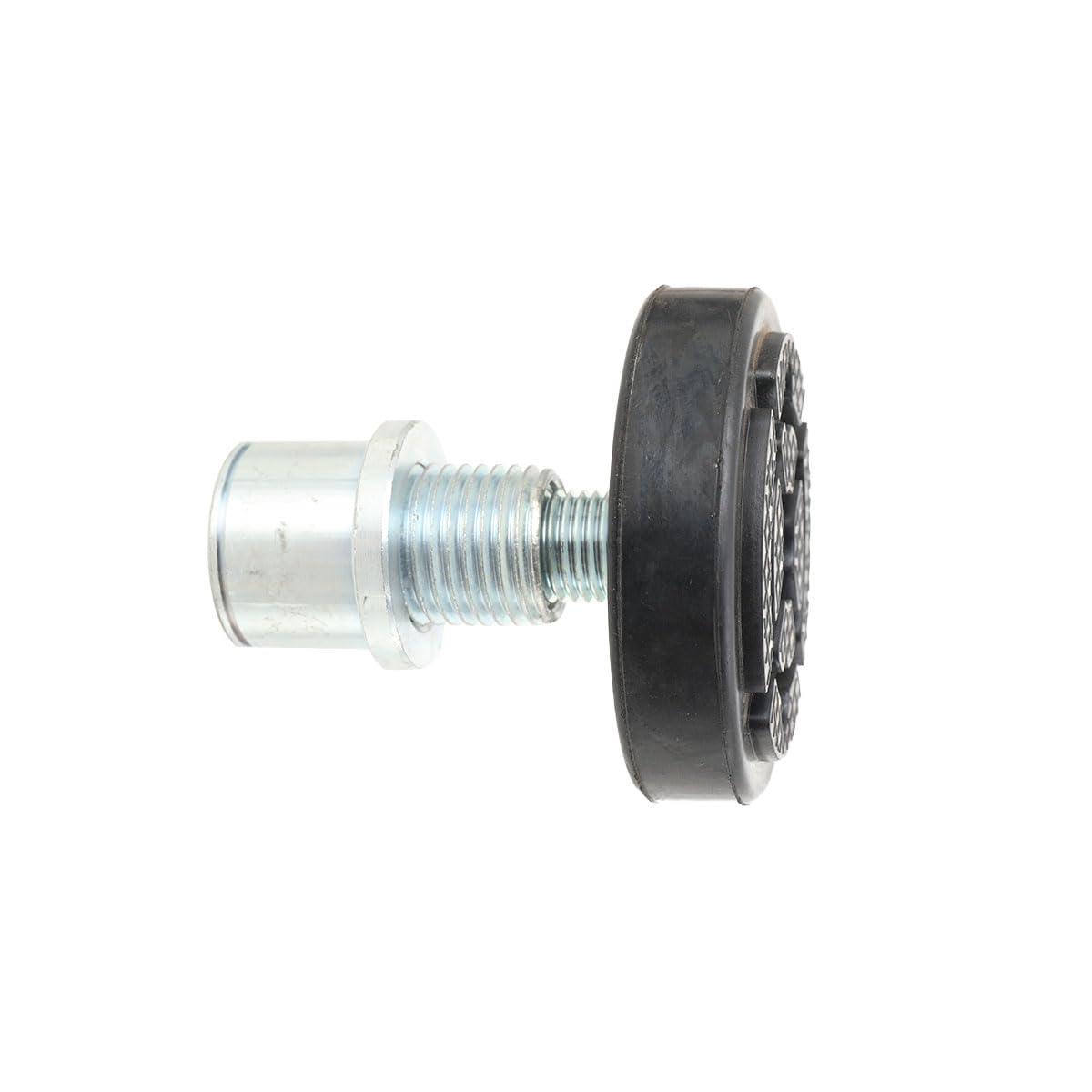 4 Stück Drehteller Tragarmteller Gummiauflage Hebebühne Aufnahmeteller Gummiauflage Nussbaum für 2 Säulen Hebebühnen ausdrehbar Aufnahme 50mm universal