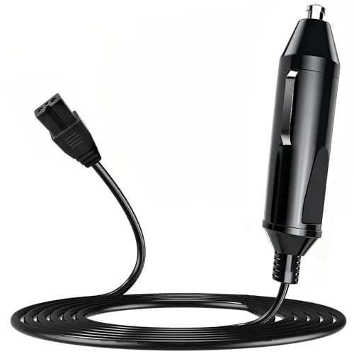 Image of Metasources Car 12V DC Adapter Compatible with FRIGIDAIRE EFMIS462 EFMIS462-BLACK EFMIS462-Red EFMIS462-BLUE EFMIS462-Pink 12 Can Retro Mini Beverage Refrigerator Fridge Power Supply Charger