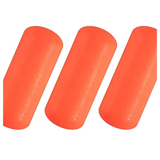 Dr.Fish 30PCs Fishing Rig Floats Snell Float Foam Float Spinner Crawler Harness Pompano Walleye Bait Float Surf Fishing Orange