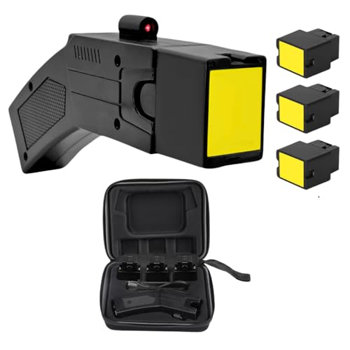 Odds Shifter - Fireable Heavy Duty Stun Gun for Self-Defense Featuring 1.6 uC Charge, 6.4 M Range,...