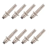 Gogogmee 8 Piezas Puntas de Tungsteno para Bastones de Trekking Puntas Metálicas Resistentes y Antideslizantes para Senderismo y Montañismo Repuesto para Bastones de Montaña y Senderismo