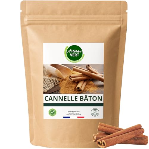 Cannelle Bâtons Entiers Cassia - L'Artisan du Vert 50g, 100% végétale, naturelle,