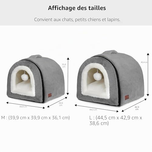 Lit pour lapin et chaton : créez un nid douillet d'amour pour vos petits compagnons - 6
