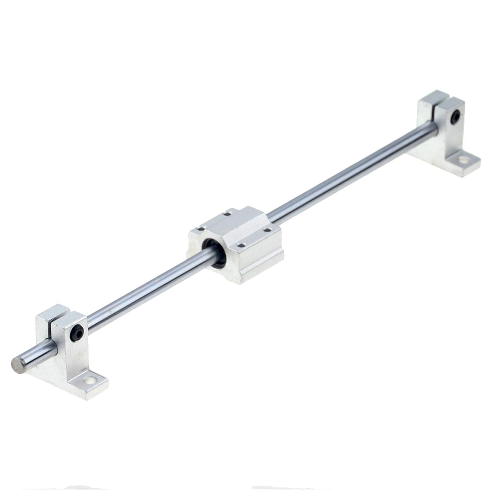 Bewegingsrand 1 stuk optische as, verchroomde lineaire as, 6