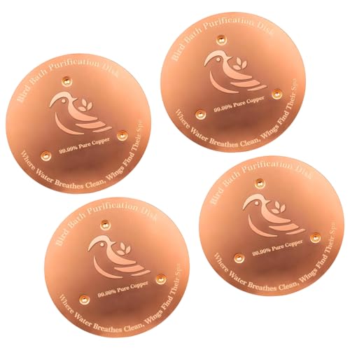 Discos de metal para baños de pájaros de bronce con densidad prémium de 0,6 mm 2