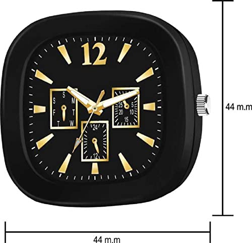 Image of RPS FASHION WITH DEVICE OF R Multocolor Square Dial Analog Silicon Strap Designer Watch Analog Watch