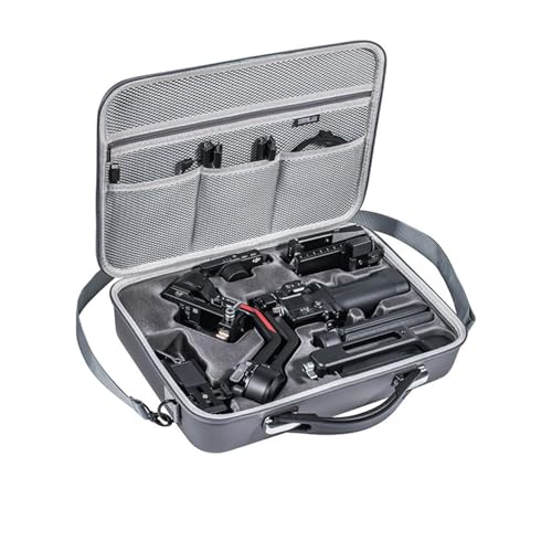 Image of LEQTRONIQ Carrying Case for DJI Ronin RS4 - Waterproof Hard Shell with Custom Foam Insert Gimbal Stabilizer Travel Case, Dustproof, Shockproof Travel Storage Bag